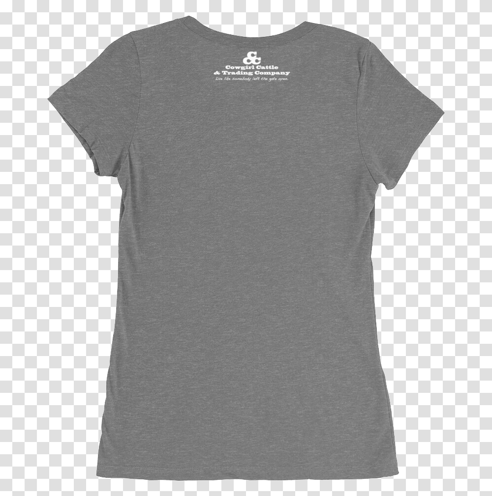 Logo White Mockup Back Flat Charcoal Black Triblend Womens Blank T Shirts, Apparel, T-Shirt, Sleeve Transparent Png