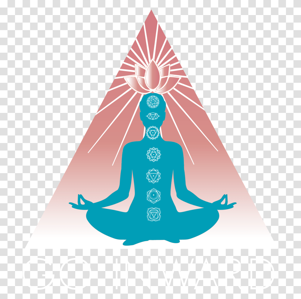 Logo White Yoga Images Hd Download, Poster, Advertisement, Triangle, Flyer Transparent Png
