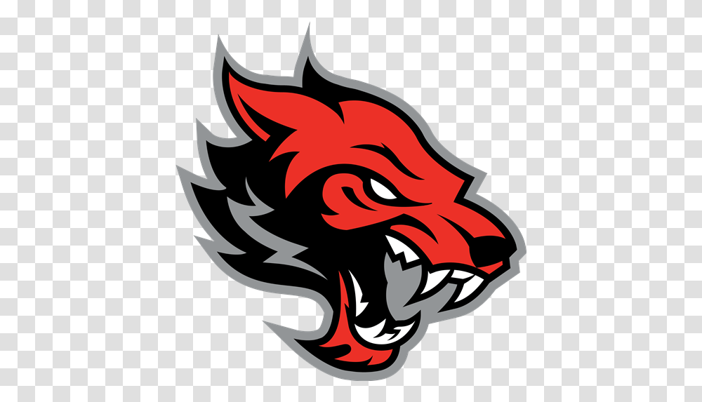 Logo Wolf Logos And Sports Logo, Dragon, Emblem Transparent Png