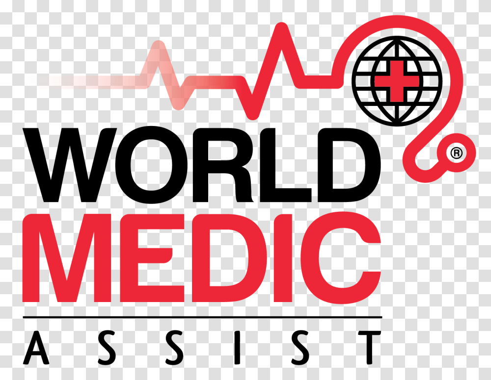 Logo World Medic Assist, Alphabet, Number Transparent Png