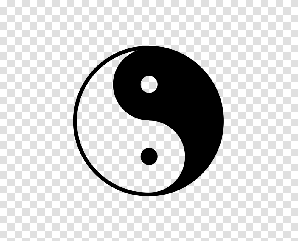 Logo Yin And Yang Encapsulated Postscript Silhouette Free, Gray, World Of Warcraft Transparent Png