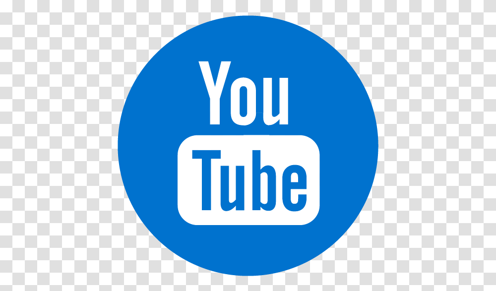 Logo Youtube Bleu 2 Image Logo Youtube Bleu, Text, Label, Word, Symbol Transparent Png