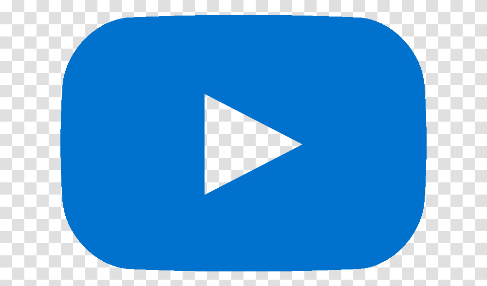 Logo Youtube Bleu Download Logo Youtube Bleu, Triangle, Meal, Food Transparent Png