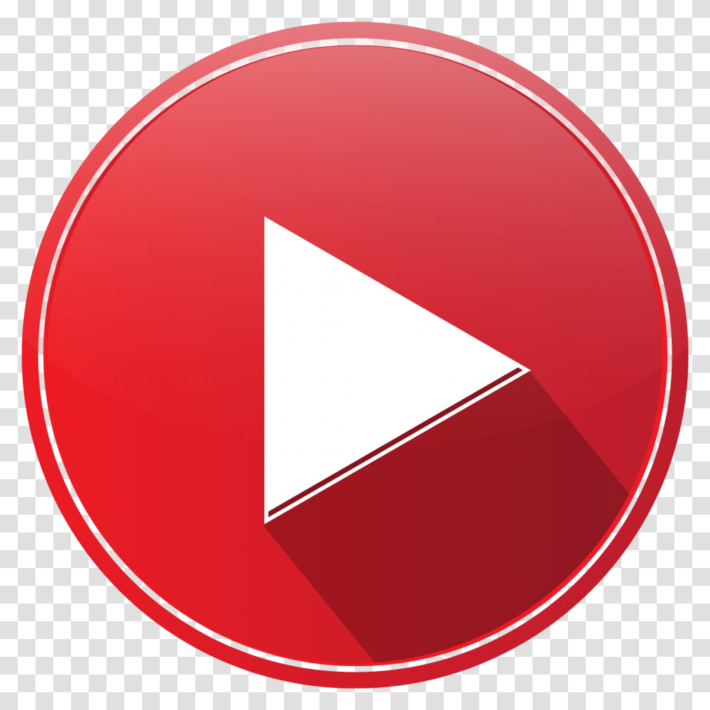 Logo Youtube Custom Logo, Triangle, Label Transparent Png