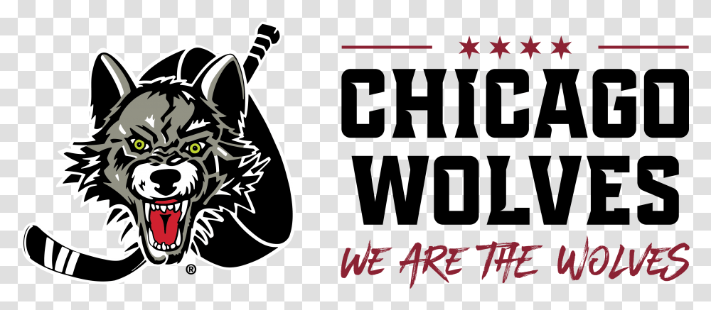 Logolockup2 Chicago Wolves, Label, Plant, Meal Transparent Png