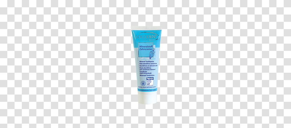 Logona Mineral Toothpaste Bud Cosmetics, Bottle, Lotion, Sunscreen Transparent Png