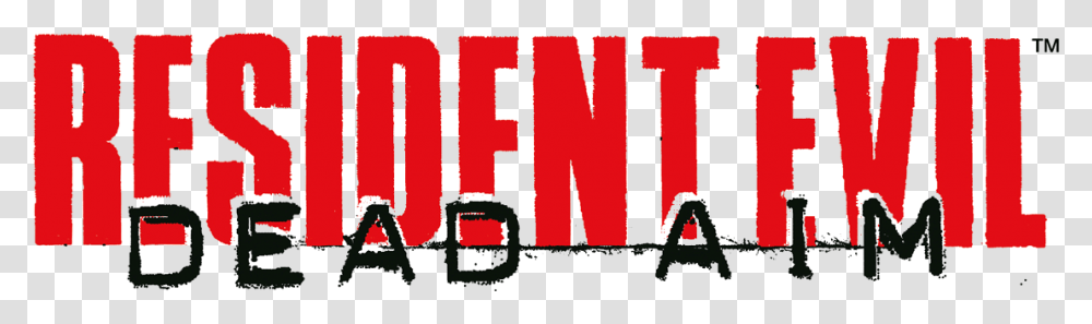 Logopedia Resident Evil Dead Aim, Alphabet, Word, Label Transparent Png