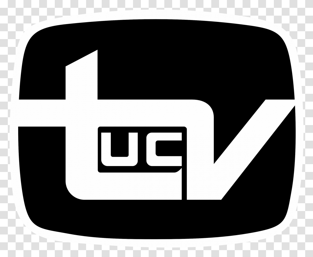 Logopedia Universidad De Chile Television, Label, Stencil Transparent Png