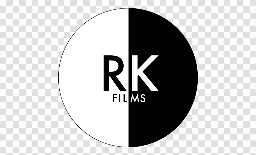 Logos 0006 Rk Films Circle, Symbol, Text, Sign, Trademark Transparent Png