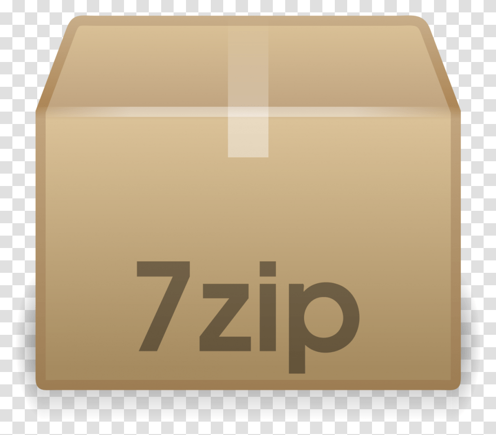 Logos 7 Zip, Package Delivery, Carton, Box, Cardboard Transparent Png