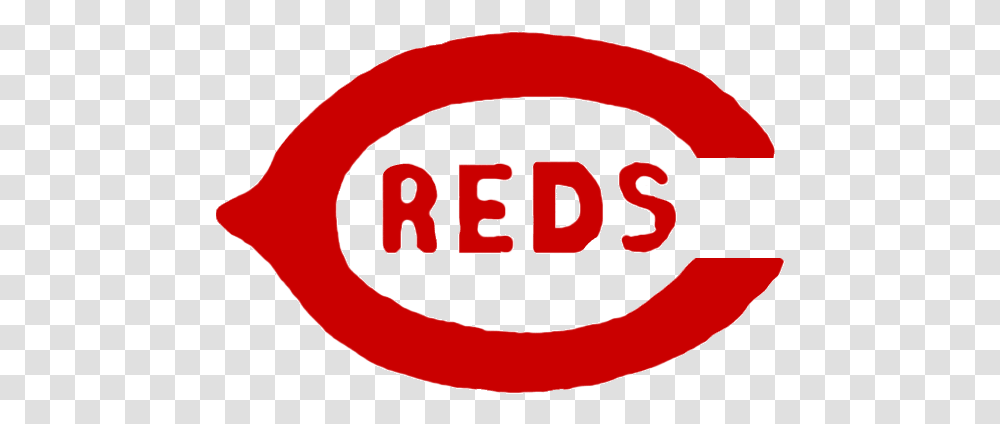 Logos And Uniforms Of The Cincinnati Cincinnati Reds Logo 1919, Label, Text, Number, Symbol Transparent Png