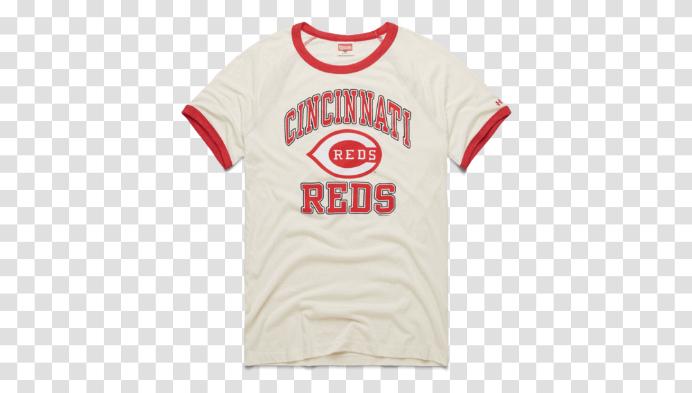 Logos And Uniforms Of The Cincinnati Reds, Apparel, T-Shirt, Person Transparent Png