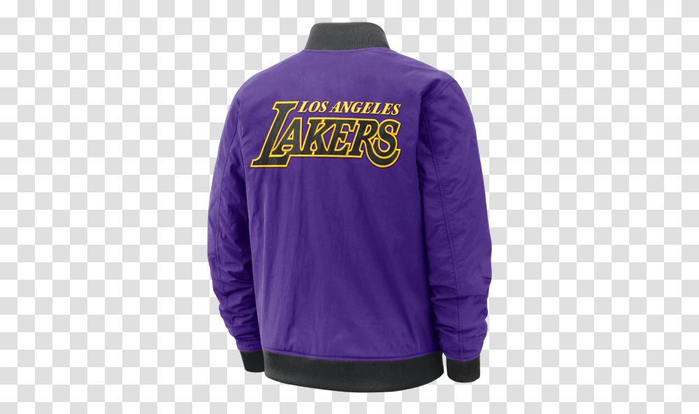 Logos And Uniforms Of The Los Angeles Lakers, Sleeve, Long Sleeve, Sweatshirt Transparent Png