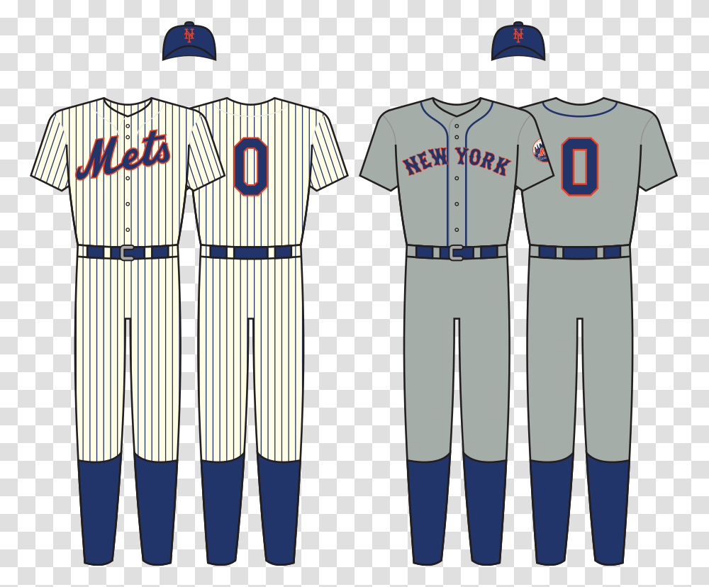 Logos And Uniforms Of The New York Mets, Shirt, Plot, Jersey Transparent Png