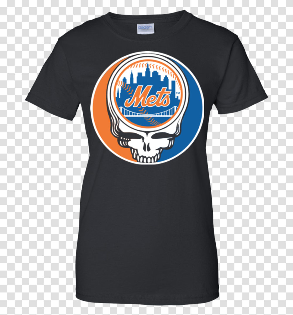 Logos And Uniforms Of The New York Mets Download T Shirt, Apparel, T-Shirt, Person Transparent Png