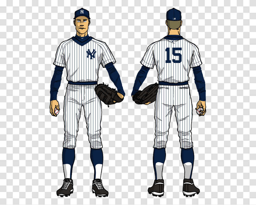 Logos And Uniforms Of The New York Yankees, Person, Athlete, Sport, People Transparent Png