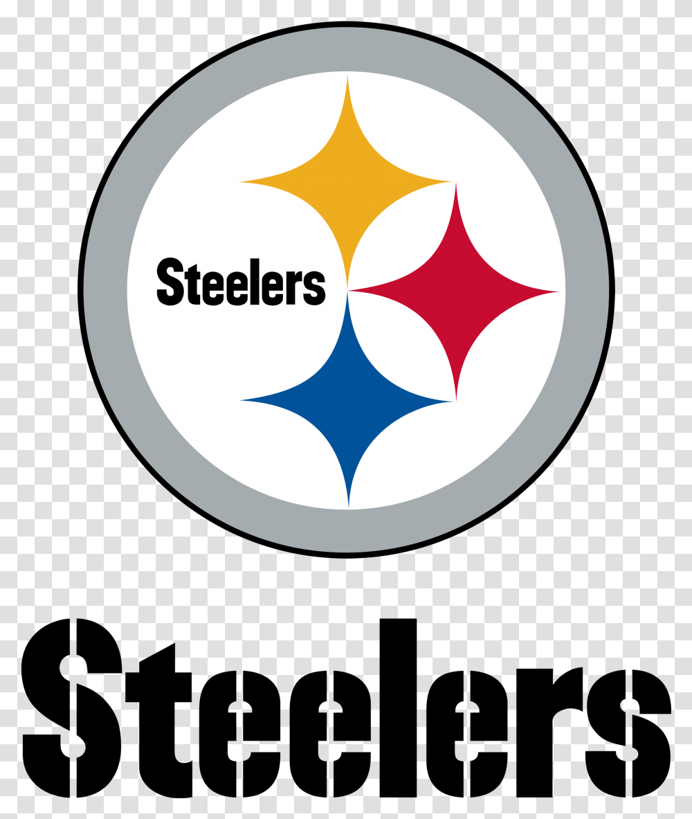 Logos And Uniforms Of The Pittsburgh Steelers Nfl The Logo Pittsburgh Steelers Football, Trademark, Label Transparent Png