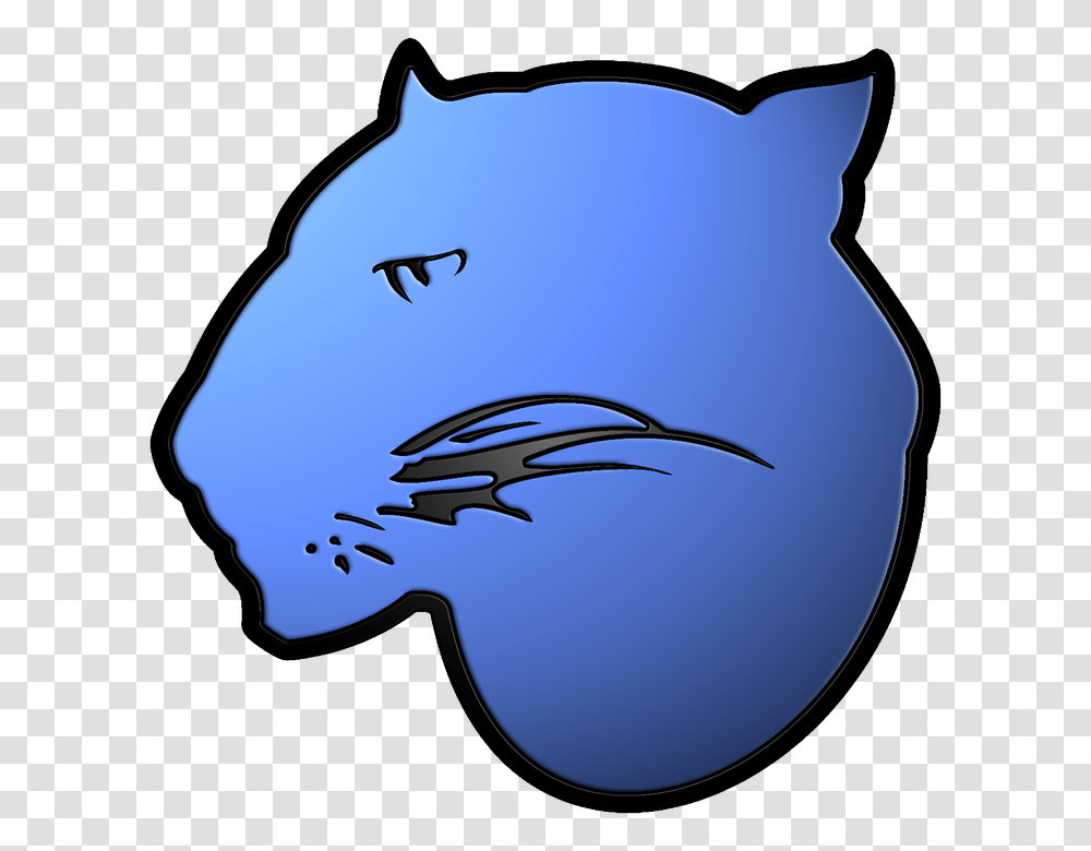 Logos Clipart Blue Panther, Sea Life, Animal, Fish, Bird Transparent Png