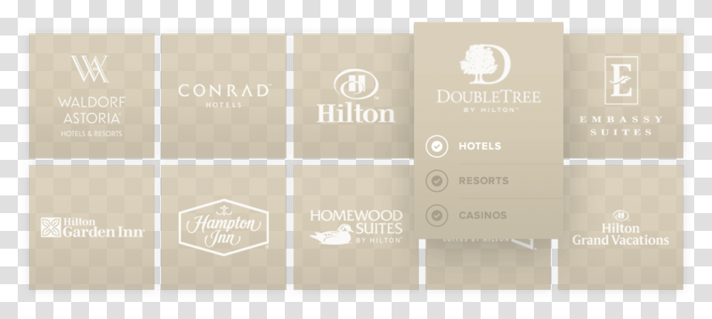 Logos For All Of The Different Hotel Brands Graphic Design, Label, Poster, Advertisement Transparent Png