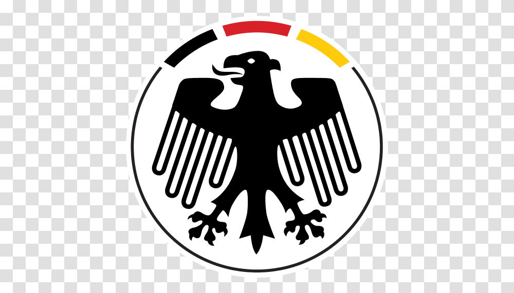Logos Germany National Football Team, Symbol, Trademark, Emblem, Stencil Transparent Png