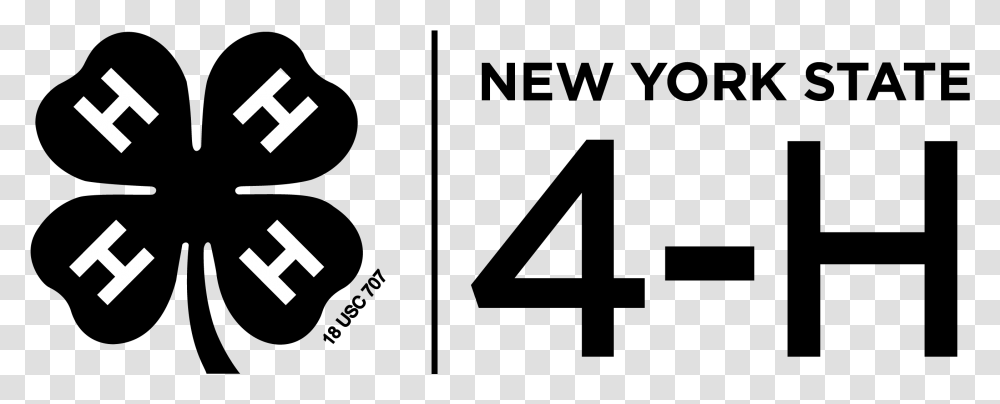 Logos Graphics New York State 4 Black 4 H Logo, Gray, World Of Warcraft Transparent Png