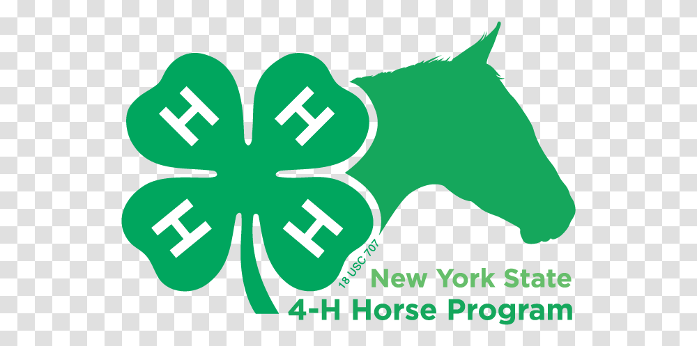 Logos Graphics New York State 4 Nys 4 H Horse Program, Green, Recycling Symbol Transparent Png