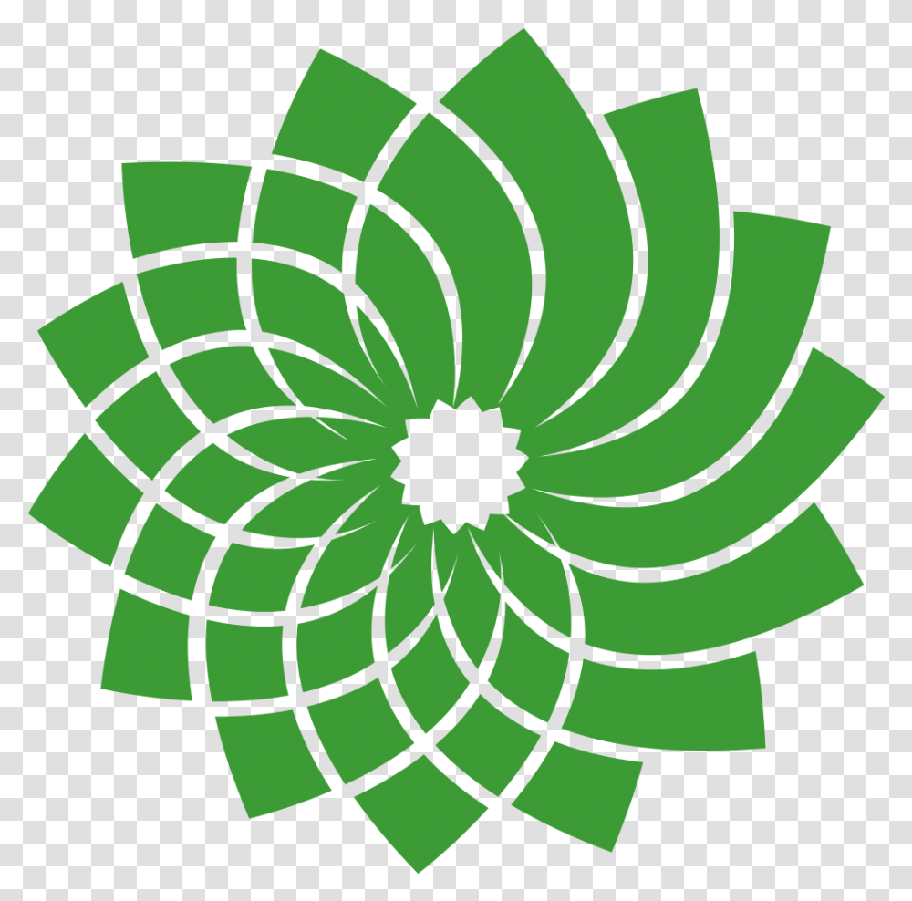 Logos Graphics Symbol Of The Green Party Of Canada, Pattern, Ornament, Fractal Transparent Png