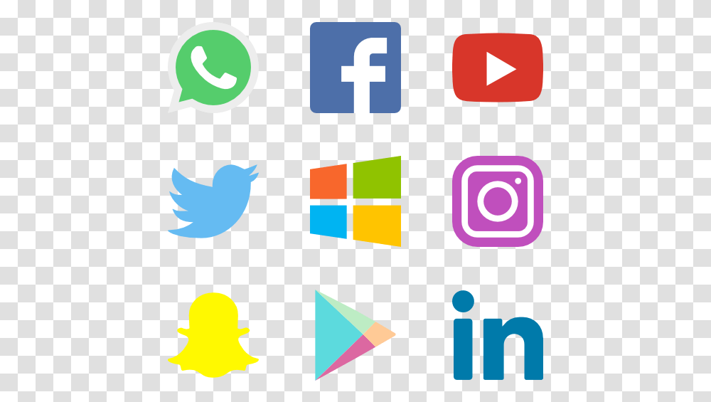 Logos Icon Sosial Media, Alphabet Transparent Png