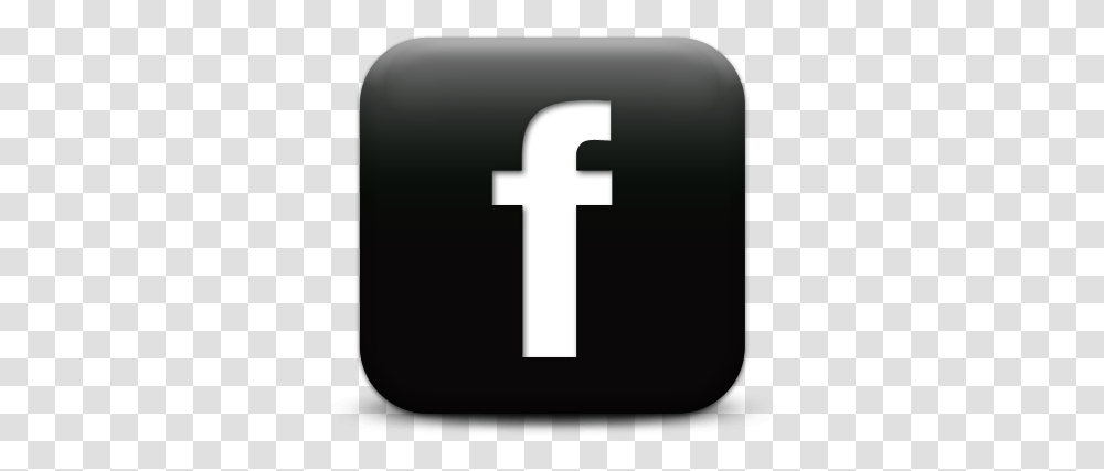 Logos Image December 2013 Logo Facebook Noir Blanc, Symbol, Number, Text, Cross Transparent Png