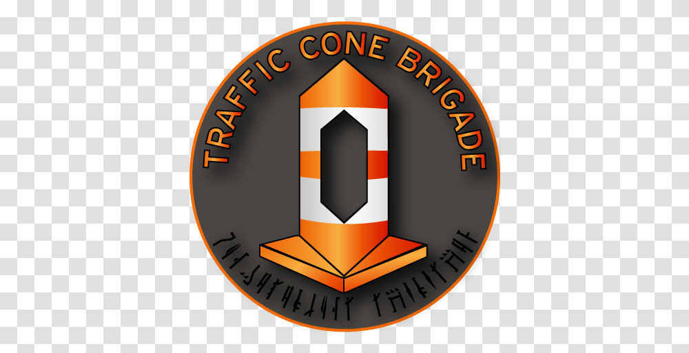 Logos Mandalorian Traffic Cone, Symbol, Word, Emblem, Badge Transparent Png