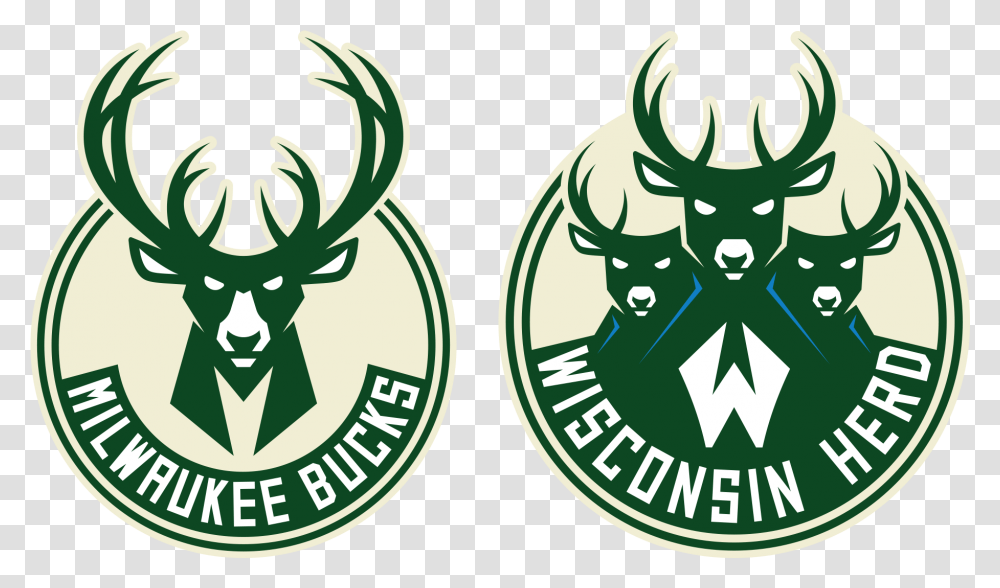 Logos Milwaukee Bucks Logo, Symbol, Trademark, Pattern, Text Transparent Png