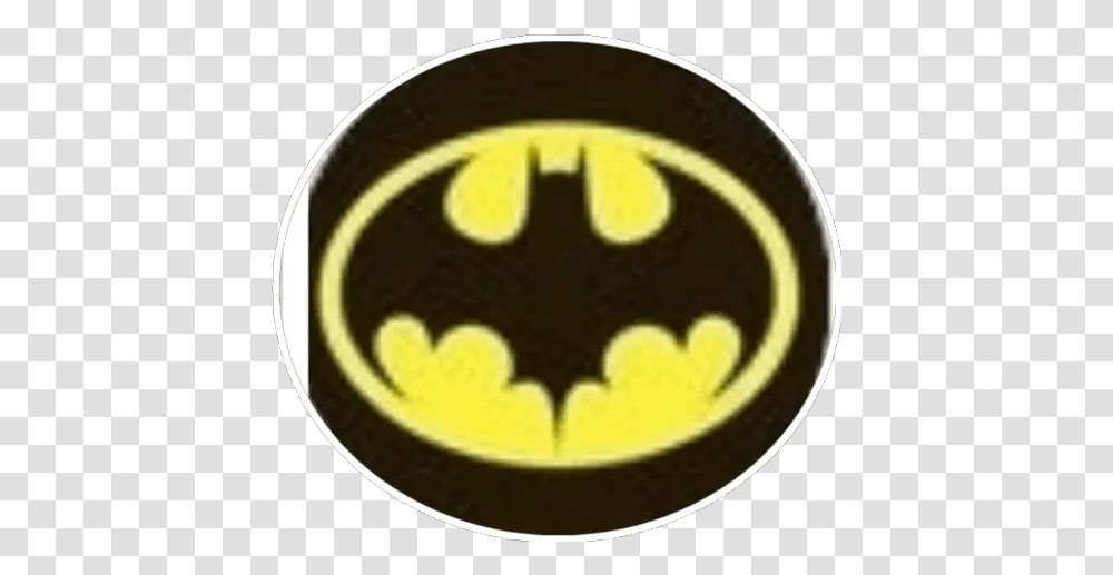 Logos Super Heroes Stickers For Whatsapp Batman Logo 1989, Symbol, Emblem Transparent Png