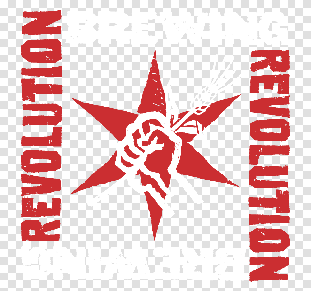 Logos & Font Revolution Brewing Revolution Brewing Logo, Poster, Advertisement, Hand, Symbol Transparent Png