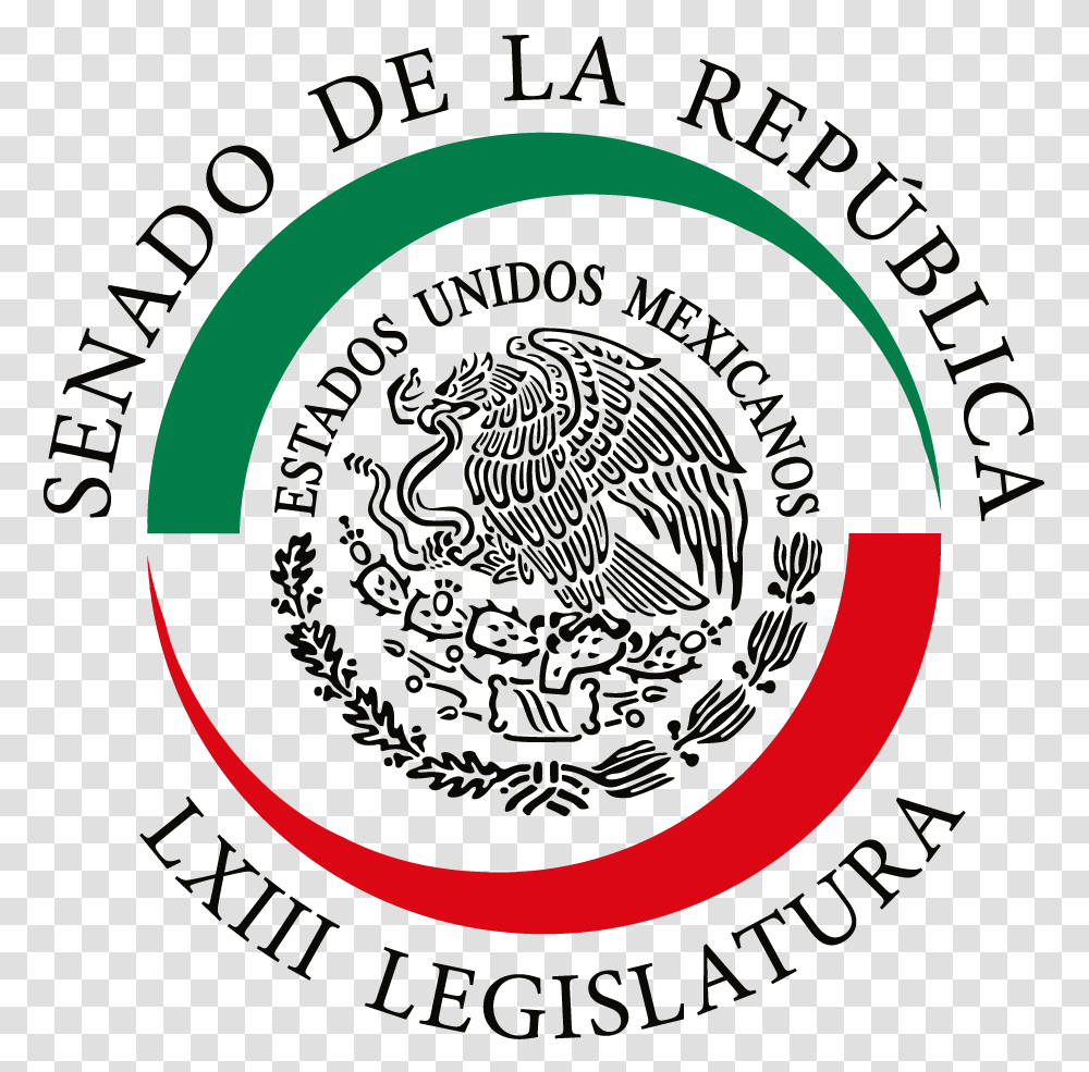 Logosenado Lxiii Legislatura Version 01 Senate Of The Republic Of Mexico, Trademark, Poster Transparent Png