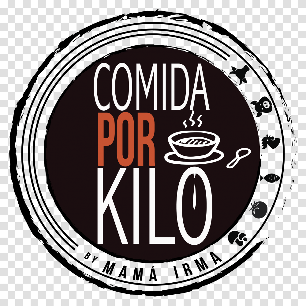 Logotipo Comida X Kilo Circle, Label, Alphabet Transparent Png