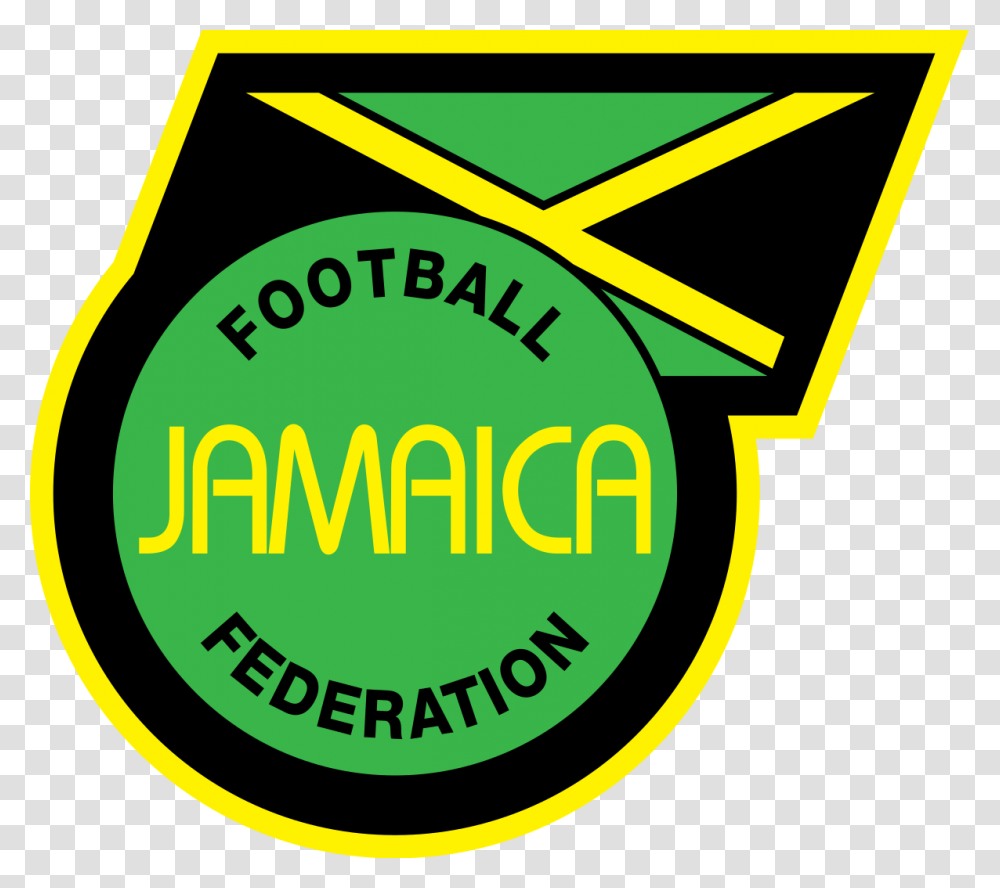 Logotipo De Jamaica Images Jamaica Football Federation, Label, Text, Sticker, Symbol Transparent Png