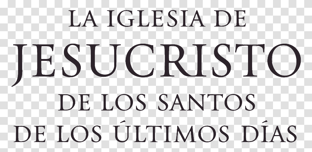 Logotipo De La Iglesia De Jesucristo Delos Santos Delos, Alphabet, Letter, Word Transparent Png