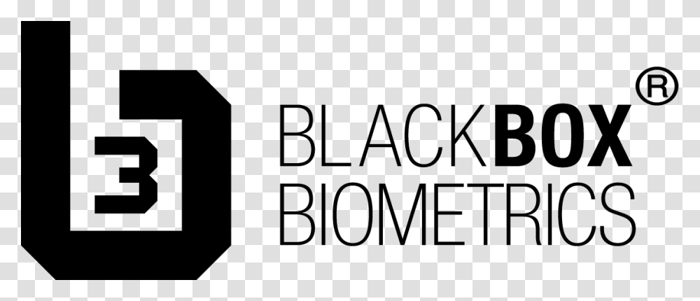 Logotype Large Black Background Removed Blackbox Biometrics, Word, Alphabet Transparent Png