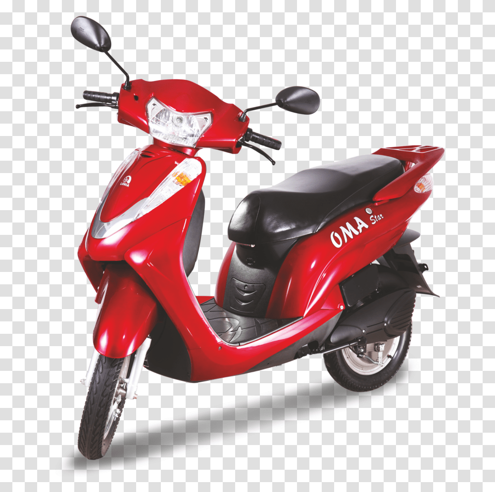 Lohia Oma Star Price, Motorcycle, Vehicle, Transportation, Scooter Transparent Png