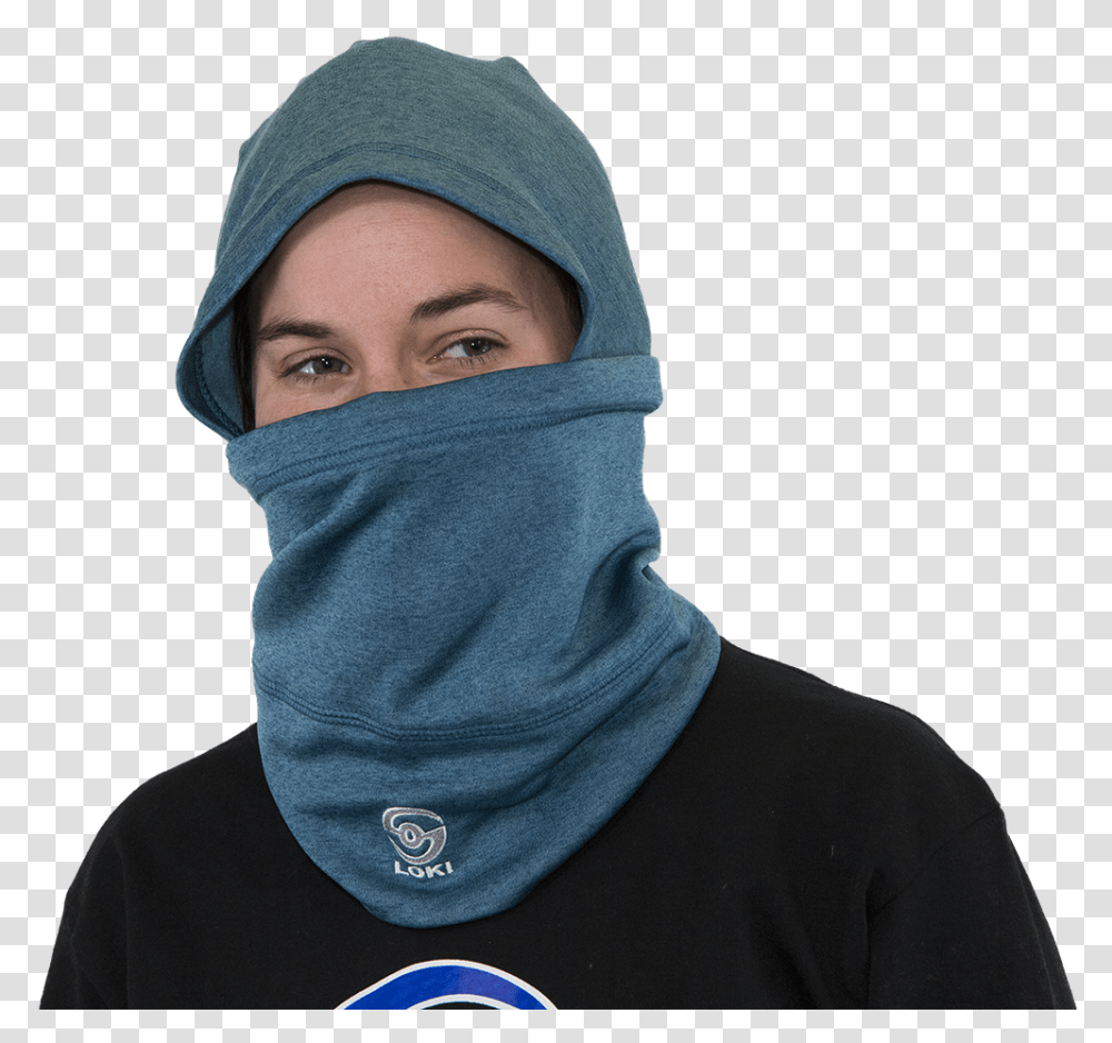Loki All In One Tech Hat Scarf, Clothing, Apparel, Hoodie, Sweatshirt Transparent Png