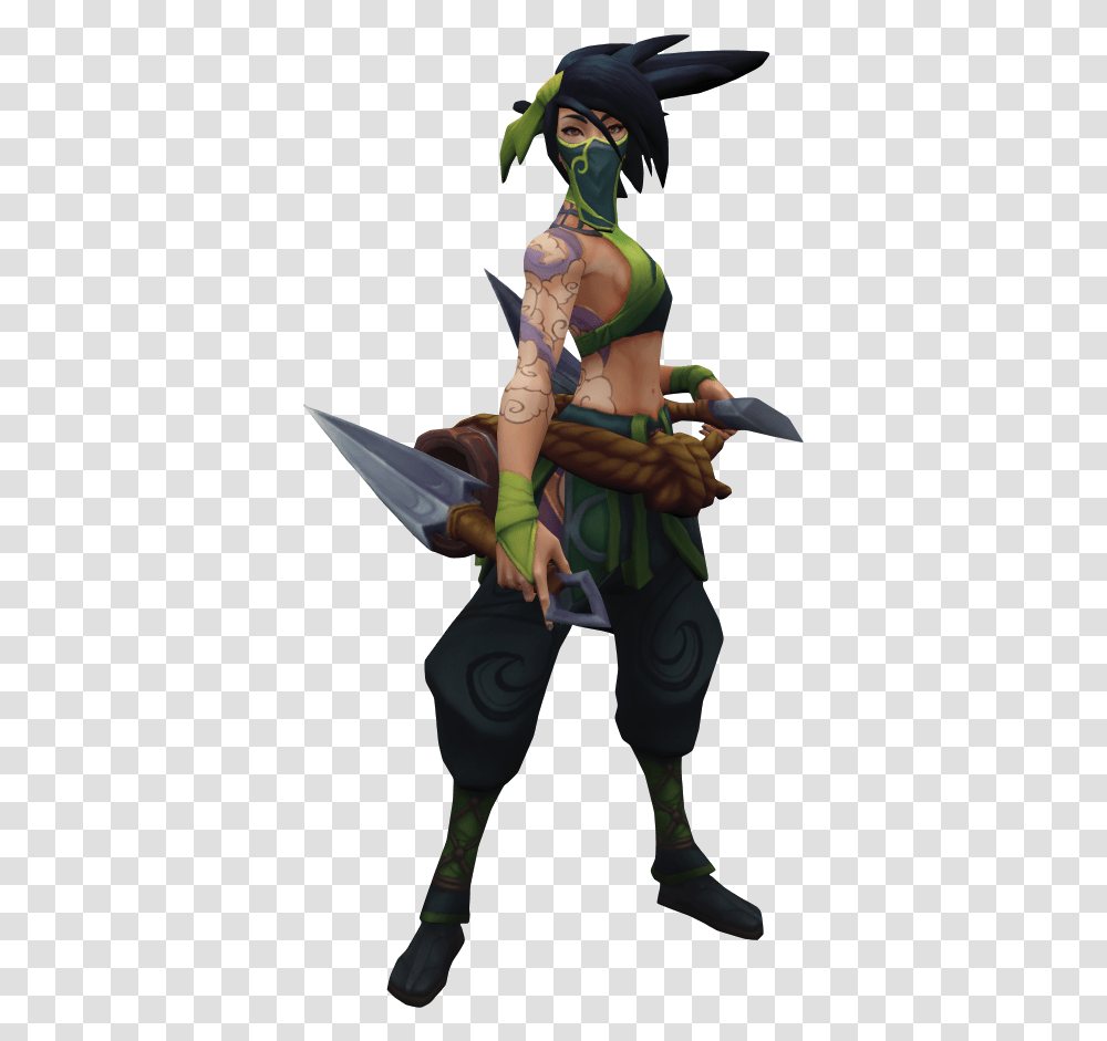 Lol Akali, Person, Human, Costume Transparent Png