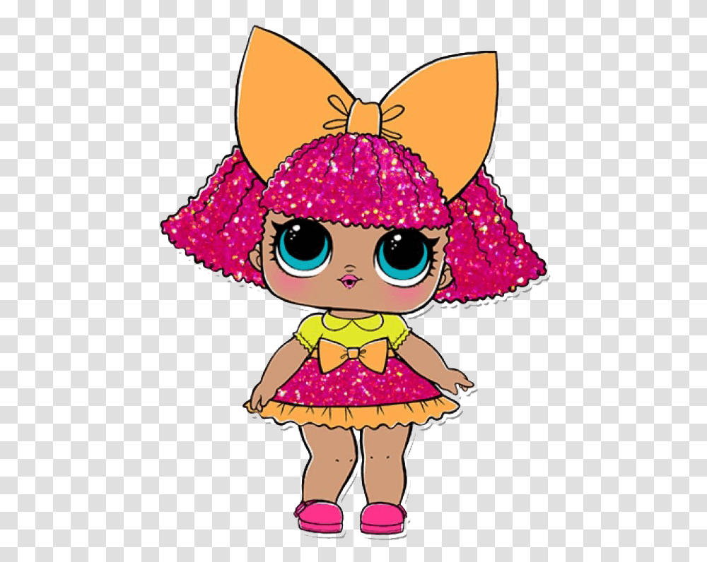 Lol Doll Pic Glitter Queen Lol Doll, Clothing, Apparel, Toy, Hat Transparent Png