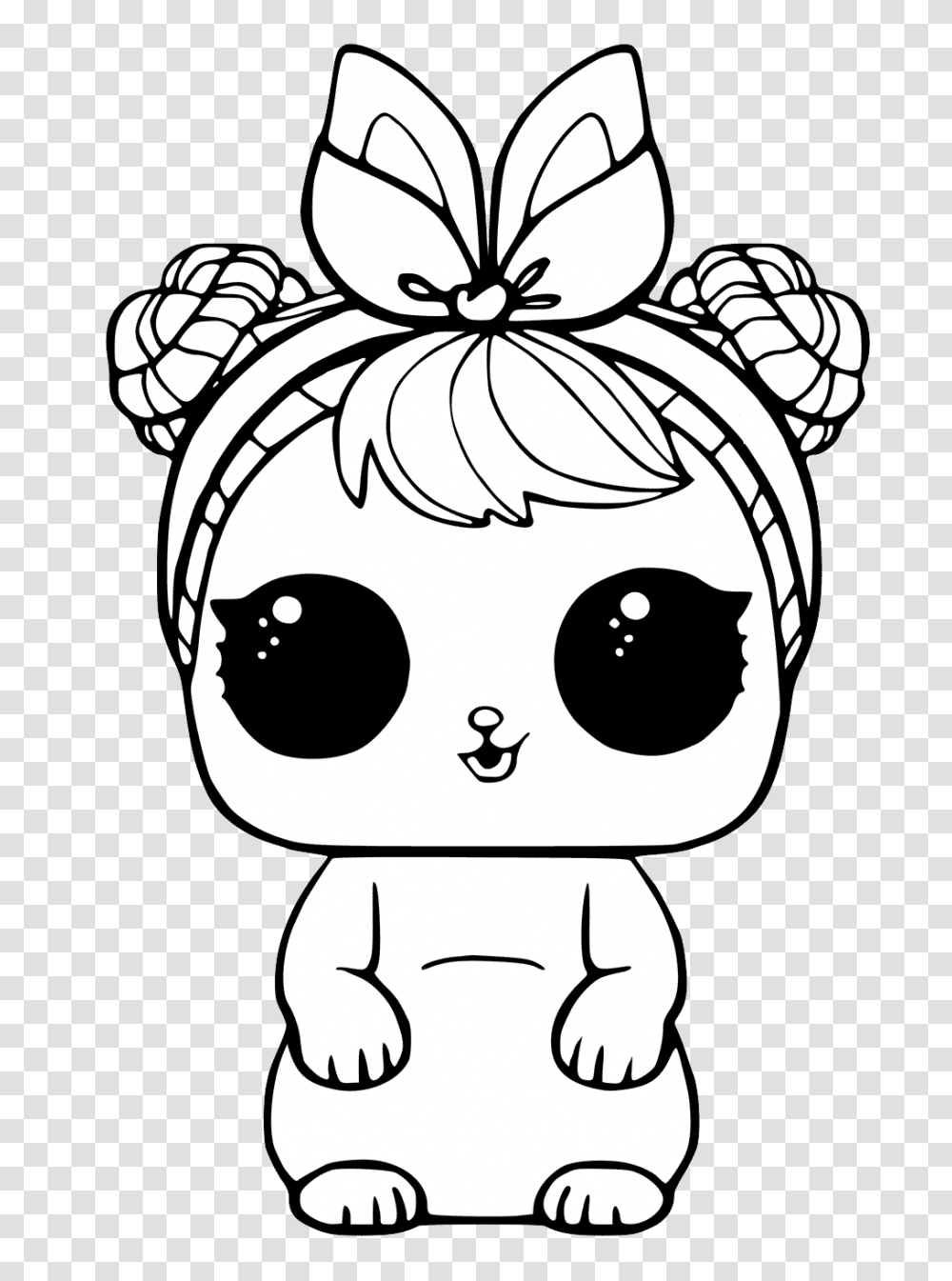 Lol Dolls, Stencil, Drawing, Egg Transparent Png