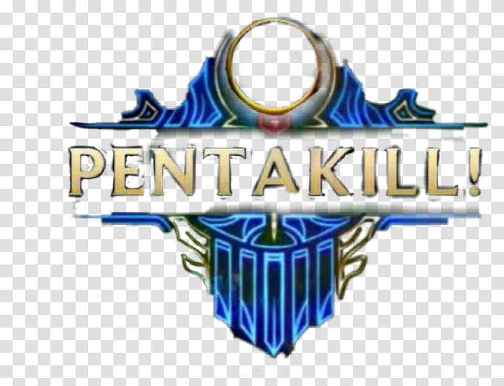 Lol Leagueoflegends Pentakill Game Lol Penta Kill, Legend Of Zelda, Symbol, Alphabet, Text Transparent Png