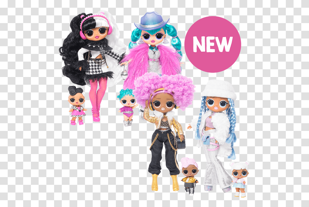 Lol Omg Winter Disco, Doll, Toy, Person, Human Transparent Png