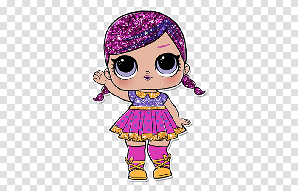 Lol Surprise Super Bb Glitter, Drawing, Toy, Costume Transparent Png