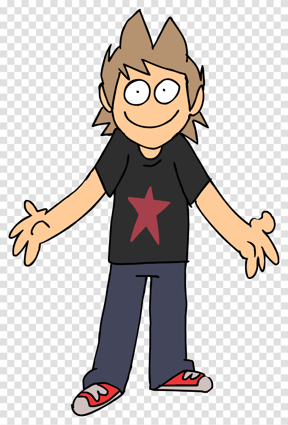 Lol Wut Tord Cartoon, Person, Hand, Face, Finger Transparent Png