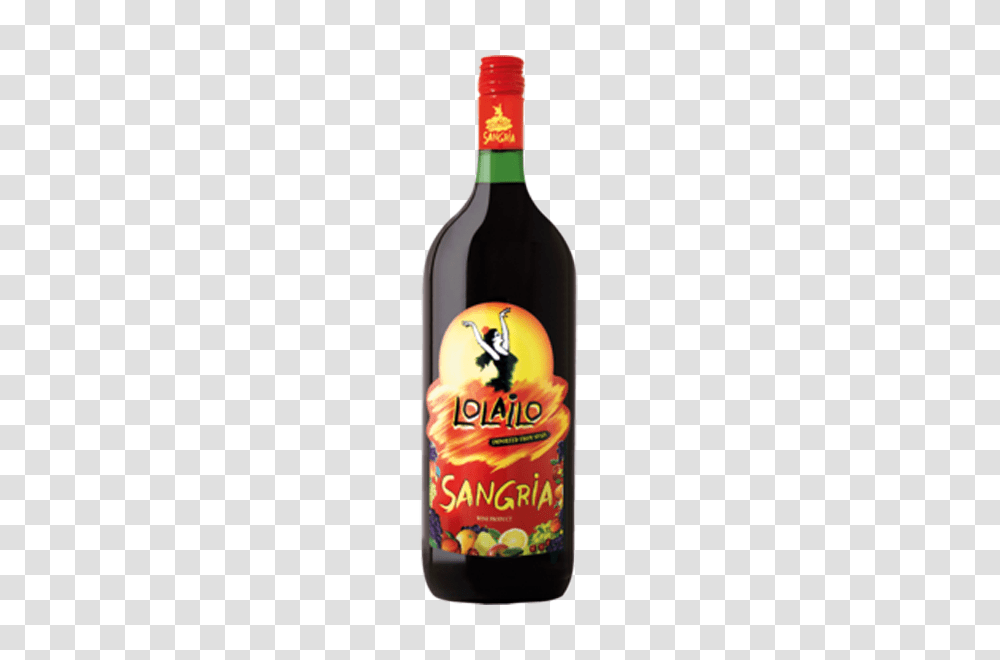 Lolailo Sangria My Perfect Bottle, Wine, Alcohol, Beverage, Red Wine Transparent Png