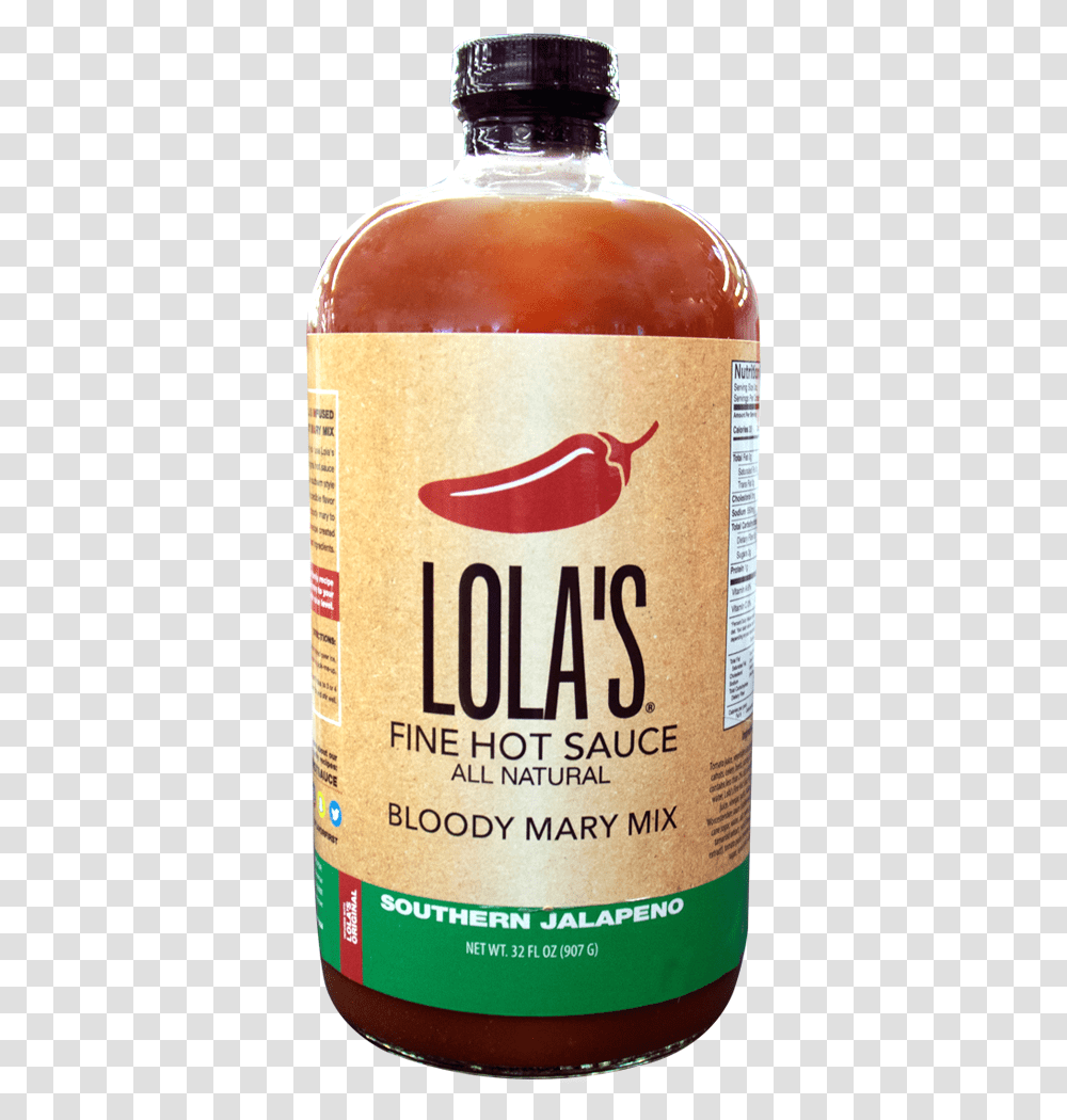 Lolas Bloody Mary Mix, Alcohol, Beverage, Bottle, Beer Transparent Png