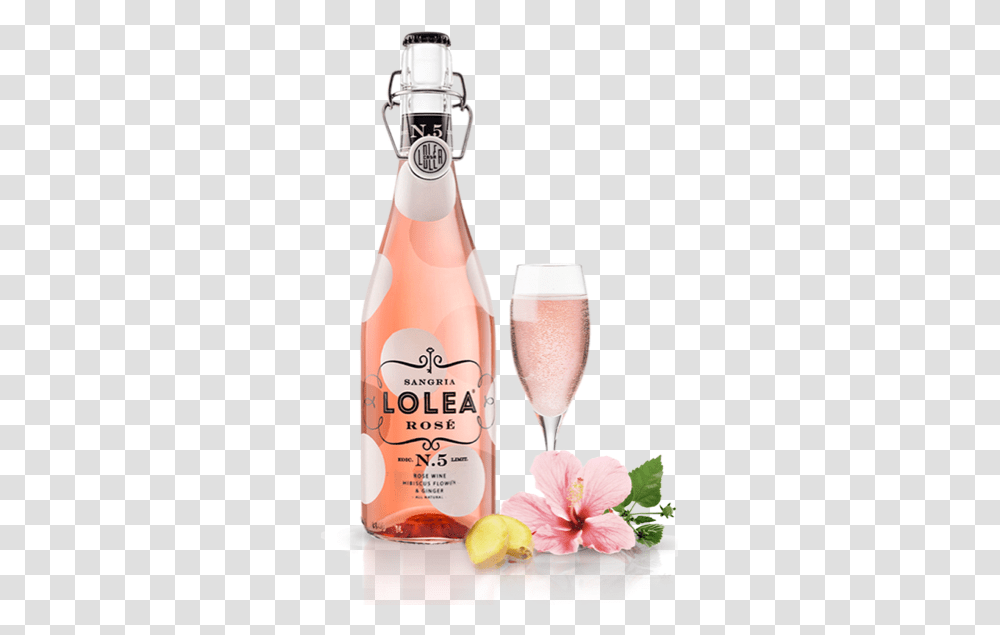 Lolea No 5 Rose Sangria 3 Bottles Lolea Rose Sangria, Beverage, Drink, Plant, Alcohol Transparent Png